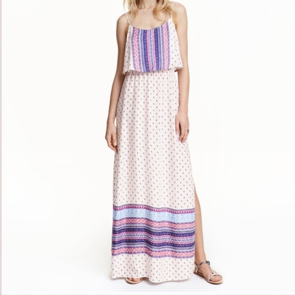 H&M Dresses & Skirts - H&M Maxi Dress, Size 8, Floral